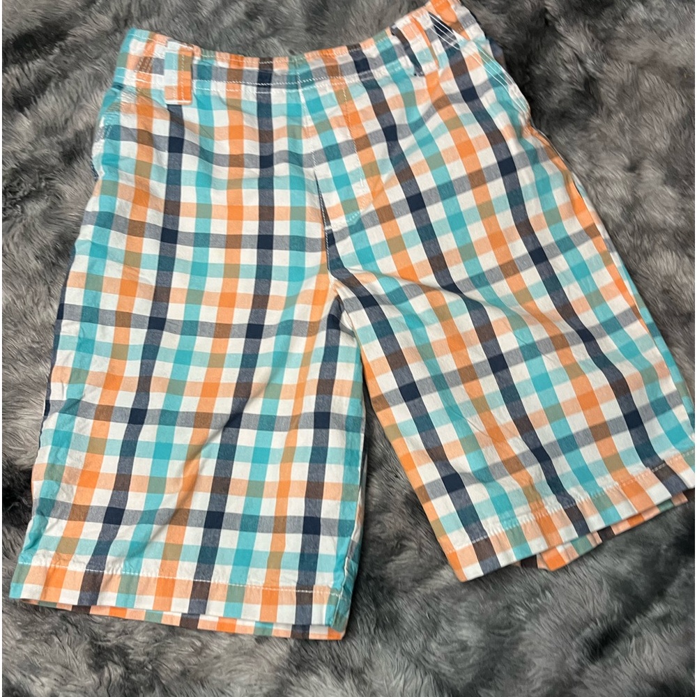 Boys plaid shorts